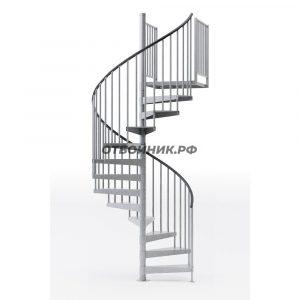Металлический каркас для винтовой лестницы на второй этаж- фото 1