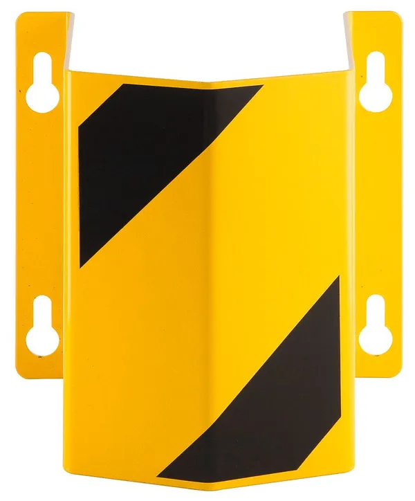 Настенная защита кабеля/шланга – для внутреннего использования – 300 x 292 x 230 мм – с порошковым покрытием – желтый/черный- фото 1