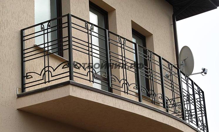 Литой балкон SB94 широкий- фото 1