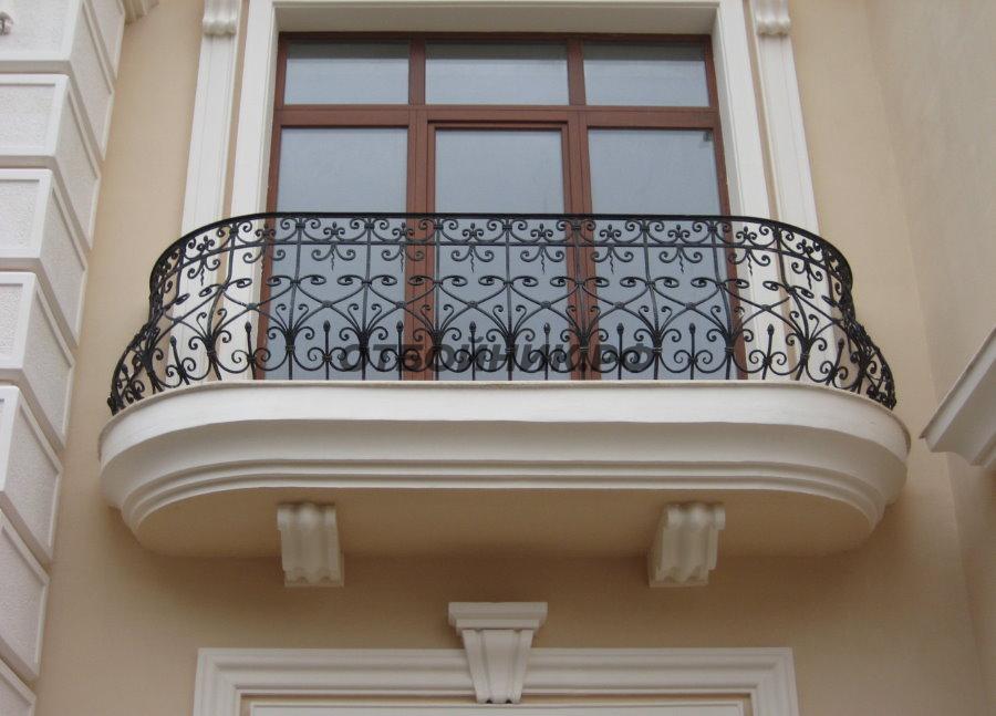 Чугунный балкон SB95 классический- фото 1