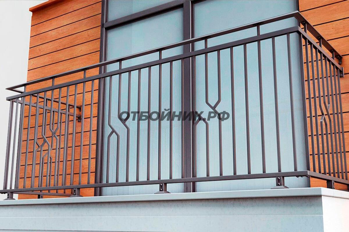 Чугунный балкон SB89 в коттедж- фото 1
